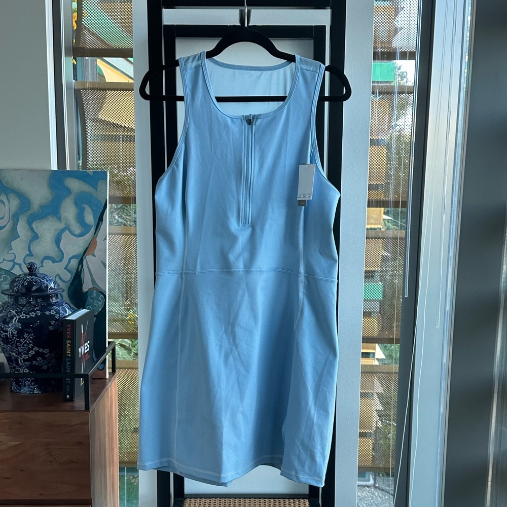 J.Crew active dress blue sz L